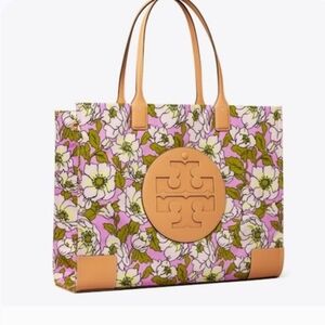 Tory Burch Floral ELLA Tote Bag
